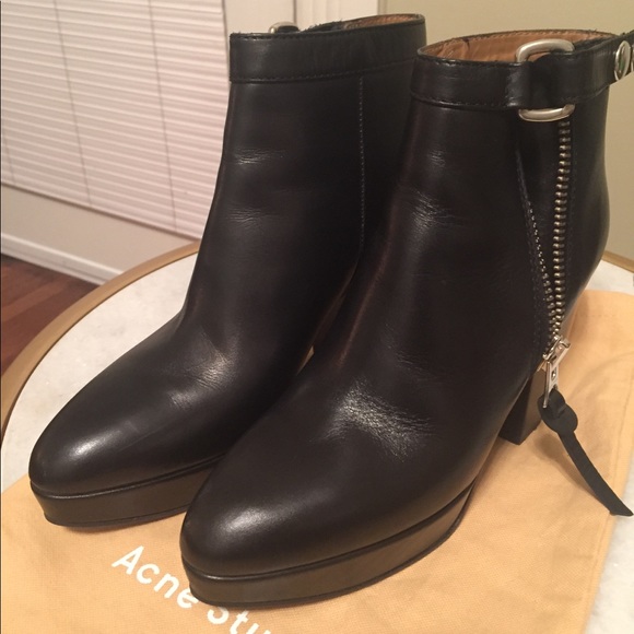 Acne studio plat form boots - Picture 1 of 6